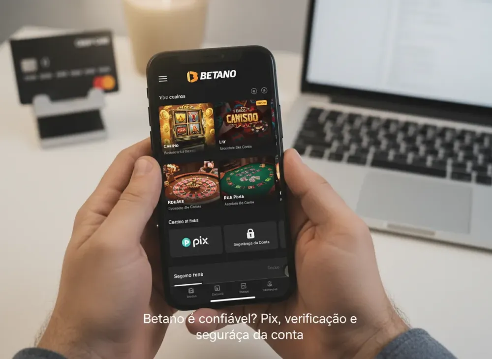 Betano é confiável? Pix, verificação e segurança da conta